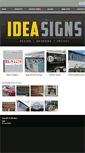 Mobile Screenshot of ideasigns.com